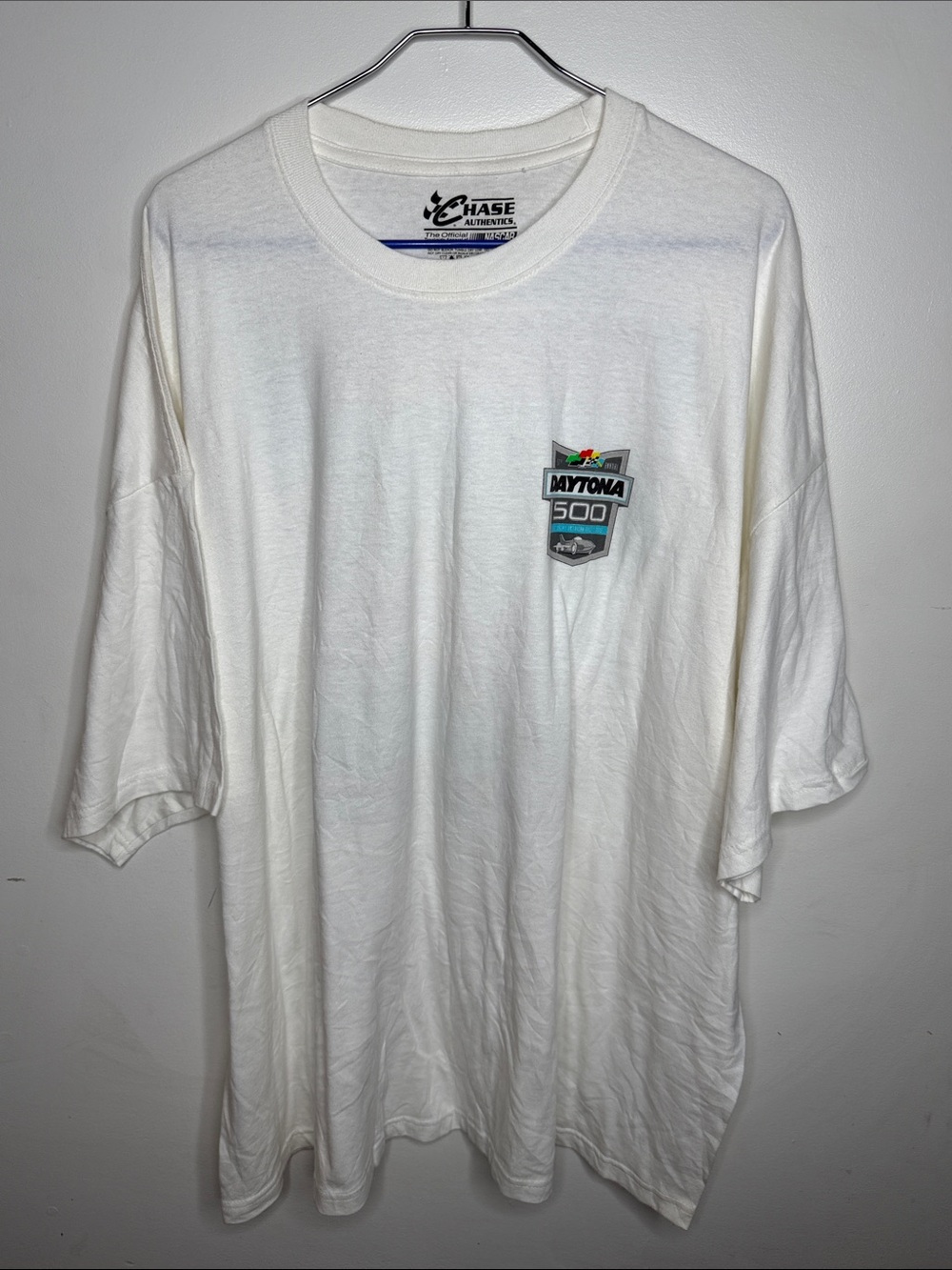 Nascar White Daytona 500 The Great American Race 2015 tshirt